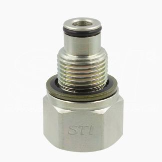 STI Vite  Carry Over per P80 3/4" Spina Tappo Bypass  per distributore idraulico trattori / escavatori e machine agricole 
