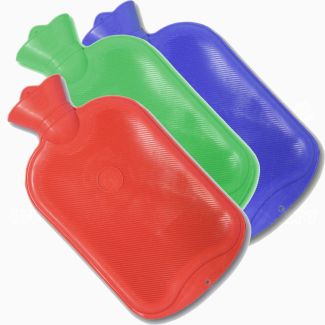 Bolsa de Agua Caliente Capacidad 1,5 LT Tejido 100% Goma Varios Colores