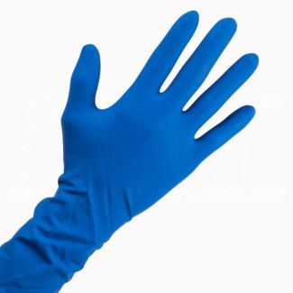 Guantes de látex médico pesado HI-RISK 50 piezas alto riesgo