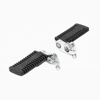 Pedales en Pareja de aluminio y goma para minimotos chinas