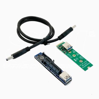 Adaptador de M.2 a PCIE 4x 1 Ranura Minería GPU M2 PCI-E