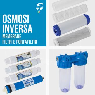 Filtros Bajo Fregadero Osmosis inversa y Carbón Varias tipologías