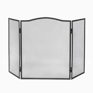 Protector contra chispas 2 hojas modelo Clásico 100x61 chimenea protección accesorios estufas