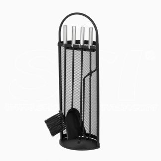 Conjunto de accesorios para chimenea 4 piezas Elegant H66