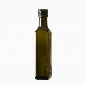 Bottiglia Marasca 0.25 Lt per olio in vetro con tappo