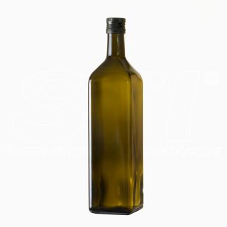 Bottiglia Marasca 1 Lt per olio in vetro con tappo
