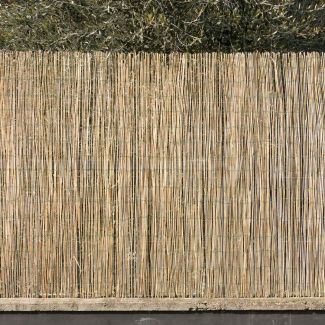 Arella wattle mat cannette bound shadow fence various external measures