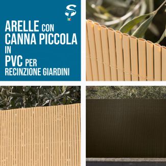 Canniccio Arella small PVC garden fences and various colors TSI measures