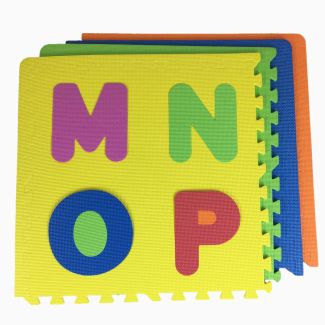 Tappeto Puzzle Eva Lettere e Numeri Tappetino Gioco bambini set 60x60 1cm 9pcs sp.1cm