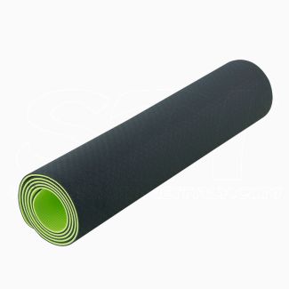 Tappetino Yoga 61x183x0.6cm Verde / Verde Scuro Benessere Fitness