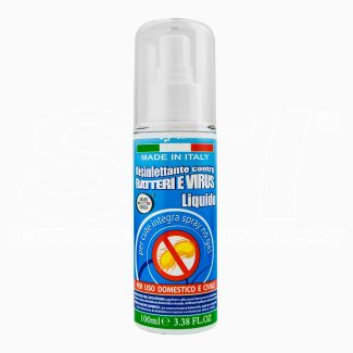 Spray Lavamani Igienizzante anche per Superfici Elimina 99% Batteri Virus Da Viaggio Senza Acqua 100ml 