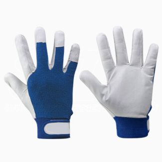 Work gloves and safety Calf Leather mechanical Cotton garden