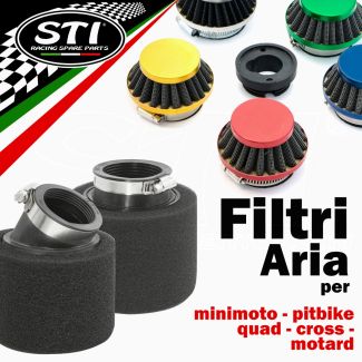 Filtri per carburatore Mini Moto Cross Quad Pitbike Vari modelli disponibili STI