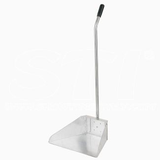 Raise Garbage Galvanized Shovel 35x25 cm with handle Iron & Rubber Sheet