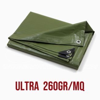 PVC curtain eyelet ULTRA waterproof cover outside Green various sizes Top