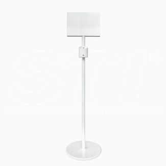 STI Colonnina Porta Gel e Guanti TOP Bianca Legno MDF
