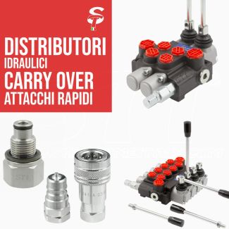Distributori Oleodinamici, Valvole Idrauliche per Trattori ed Escavatori