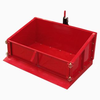 Cassone / Pala posteriore attacco 3 punti portata 300Kg  per trattore CAT1 15-30CV
