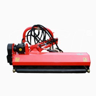 Trincia Offset leggera 145cm martelli 335kg per trattore CAT1 20-50CV