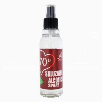 STI Soluzione Alcolica Spray Alimentare Igienizzante Bocca Superfici Cavo Orale Nebulizzatore