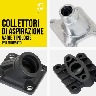 Collettori Aspirazione Varie Tipologie per minimoto Aspirazione Carburatore