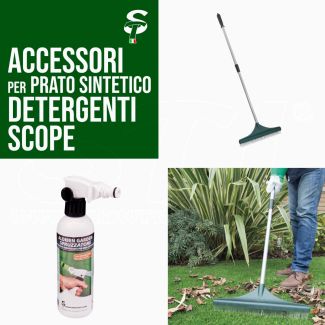 Accessori per prato sintetico Detergenti Scope