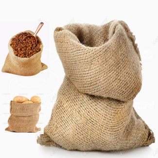 Sacco Juta 70x120 neutro naturale 1 pezzo per frutta verdura cereali, decorazione, articoli regalo, protezione piante inverno, corsa con i sacchi