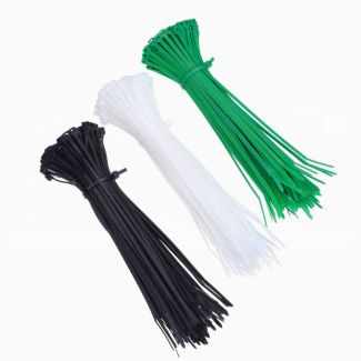 Fascette Nylon Cablaggio Stringicavo Fermacavo Giardino garage officina casa ufficio Varie misure e colori