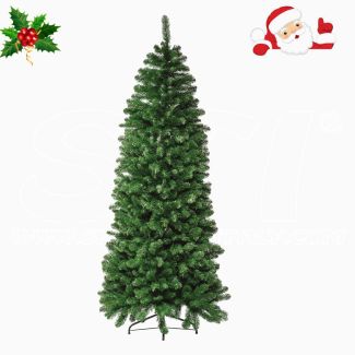 Albero di Natale Willis Slim h 210cm Verde