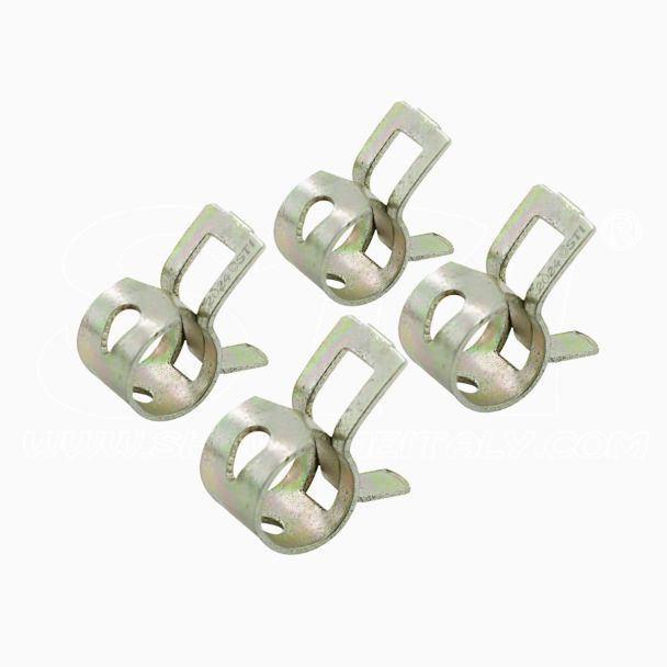 STI Fascette tubo Benzina 5-6mm 4pcs Dirt Pit Bike Mini Bike ATV Quad Minimoto Minicross