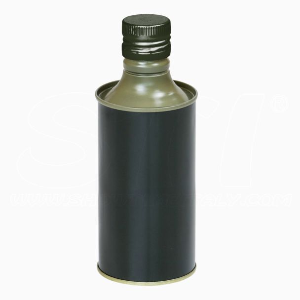 Latta a Bottiglia 500ml per olio con tappo a vite e salvagoccia