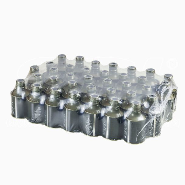Offerta 35 pezzi Latta a Bottiglia 250ml per olio con tappo a vite e salvagoccia STI
