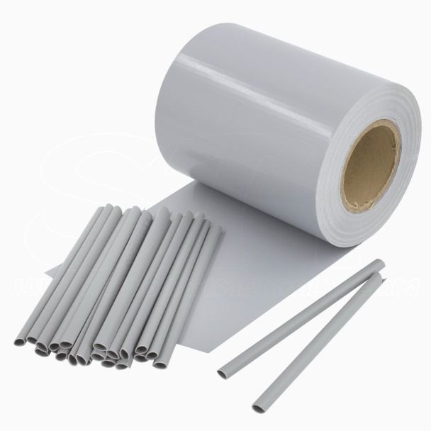 Fascia frangivista in PVC 19cm x 35mt Grigio +25clips  rete recinzione oscurante privacy giardino UV resistant