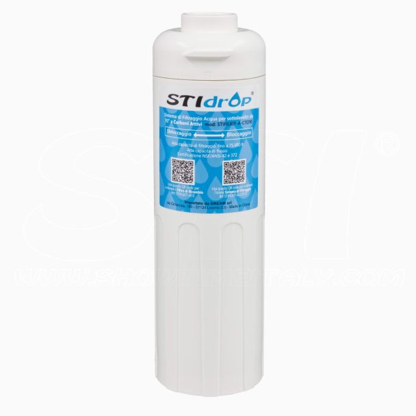Cartuccia Carbone CTO 10” per Sottolavello Pure Easy 75K