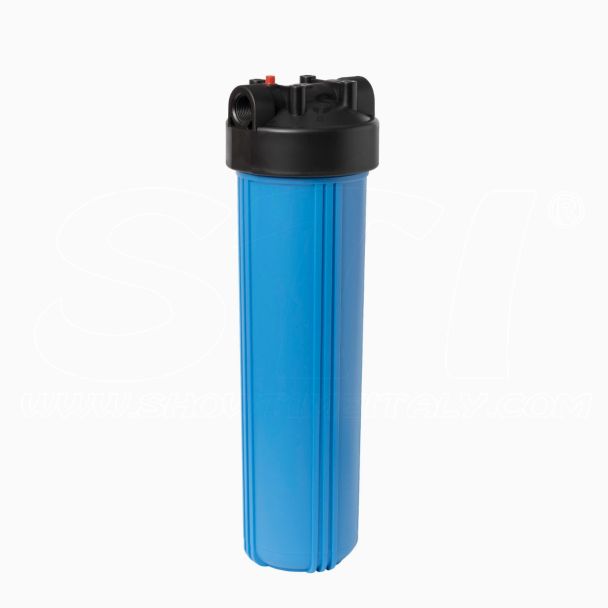 Portafiltro Acqua Singolo 20” 4.5” Jumbo Opaco 3/4” 