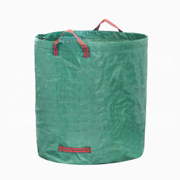 Sacco 400 Lt Giardinaggio Rifiuti Giardino Professionale Antistrappo Con Manici Ripiegabile