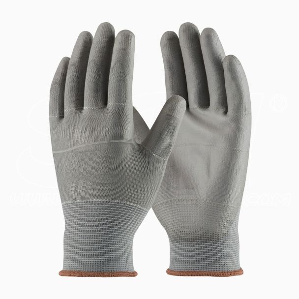 Guantes de poliuretano Spalmati PU gris de Trabajo hq jardinería unidad de movimiento mecánico (12 PROMO PACK)