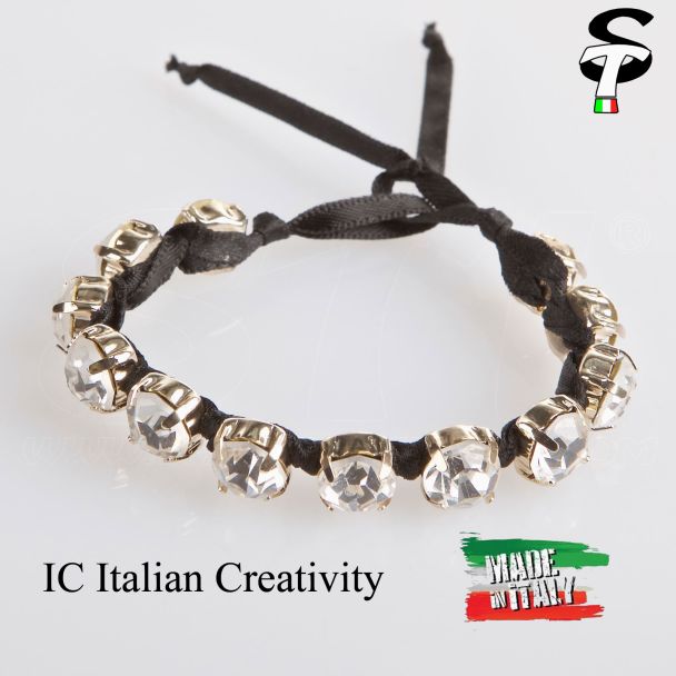 Bracciale Virtuoso made in italy IC Trasparente