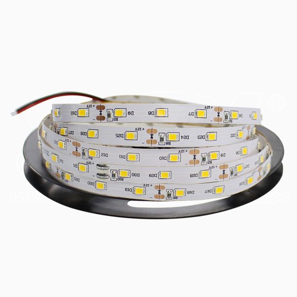 Striscia LED strip Bianca Naturale 4000k 10W/60pcs 24v SMD2835 alta luminosità