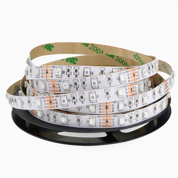 Striscia LED strip RGB 14,4W/60pcs mt SMD5050 alta luminosità