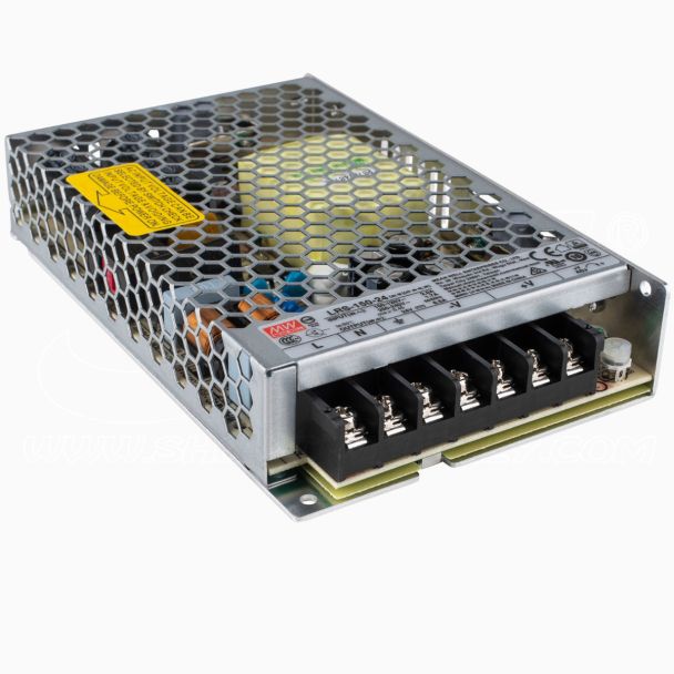 Alimentatore Professionale Meanwell 150W DC 24V 6A LRS-150-24 5 Anni garanzia