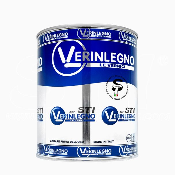 STI Impregnante per Legno a Base Acqua 1 Litro Noce Scuro