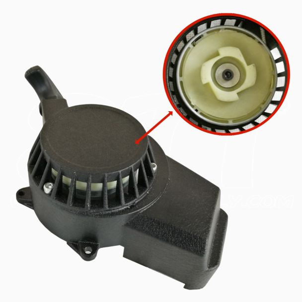 Avviamento Accensione Modello Easy pull start strappo in alluminio metallo MINIMOTO MINICROSS QUAD raffreddati ad aria Versione 2 STI