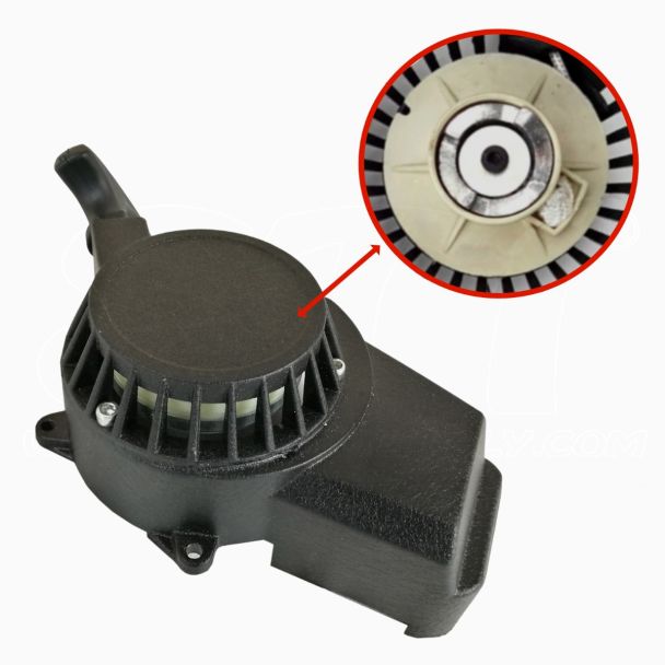 Avviamento Accensione Modello Standard strappo in alluminio metallo MINIMOTO MINICROSS QUAD raffreddati ad aria Versione 1 STI