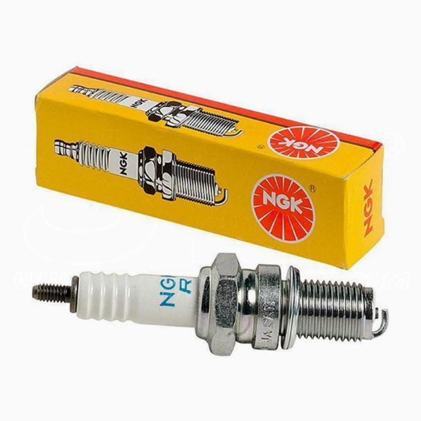 Candela NGK originale CR7HSA adatta per Minimoto Tagliaerba etc.