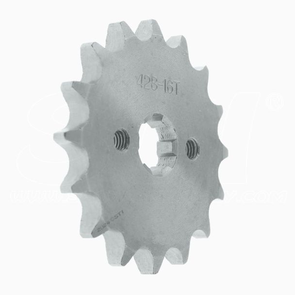STI Pignone Anteriore per catena 428 Ø17mm 16 denti per 50cc 70cc 90cc 110cc 125cc 140cc 150cc 160cc Dirt Pit Bike Mini Bike ATV Quad