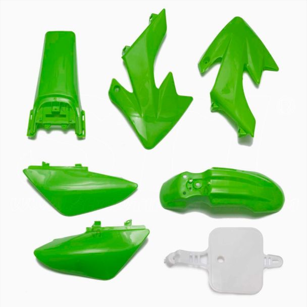 Carena Plastiche Pitbike Moto CRF 50 Verde