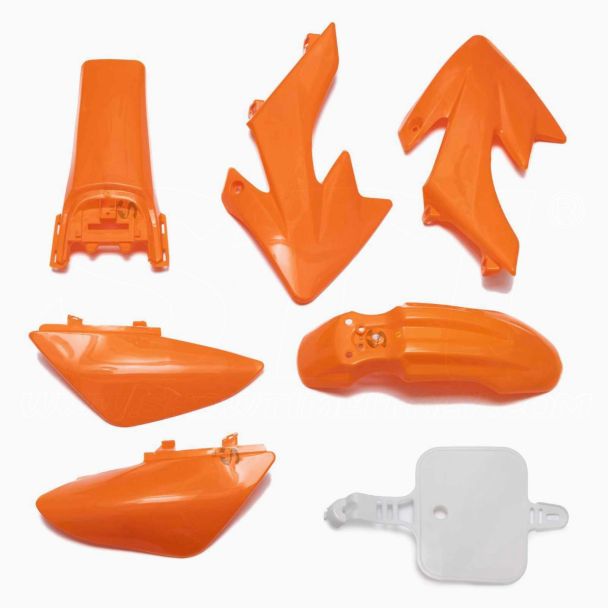 Carena Plastiche Pitbike Moto CRF 50 Arancio