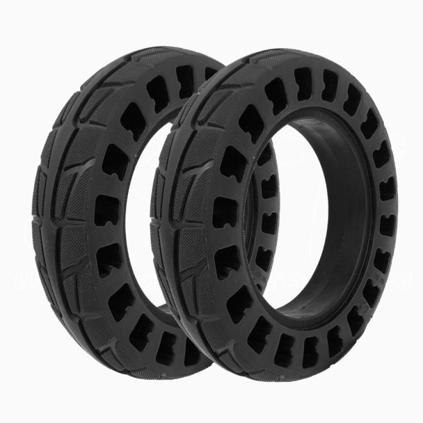 Set 2 Gomma treno 10x2.125” Piena Monopattino Vivobike S2 S3 Max 
