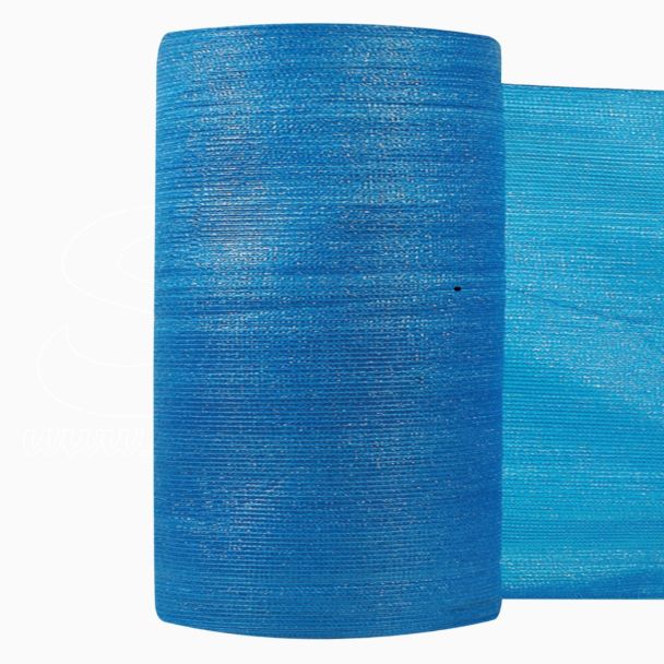 Rete Ombreggiante Ombra Telo Blu Frangisole Frangivista Recinzione H 200cm x50mt